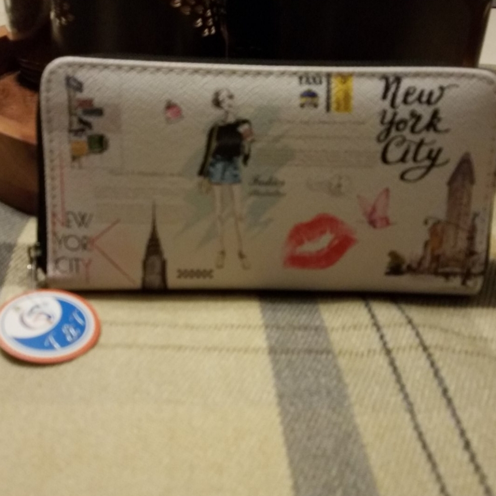 Woman hand wallet